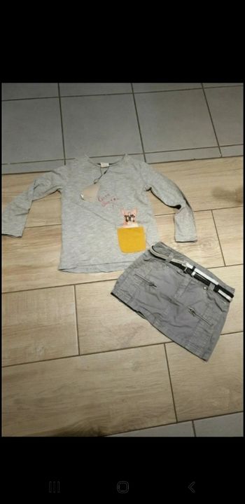 Ensemble fille zara neuf étiquette 5/6 ans