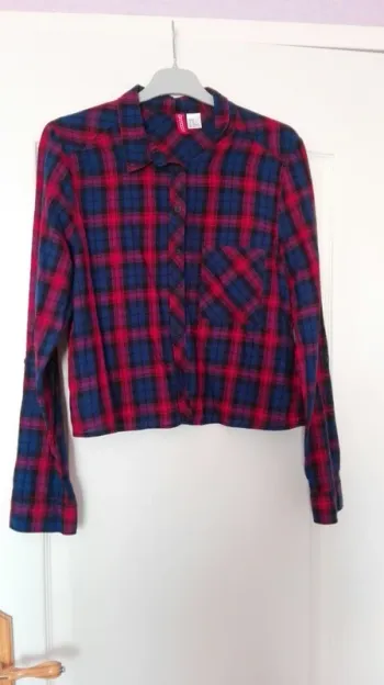 Chemise grand carreaux