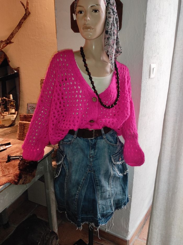 Jupe grunge en jean - photo numéro 2