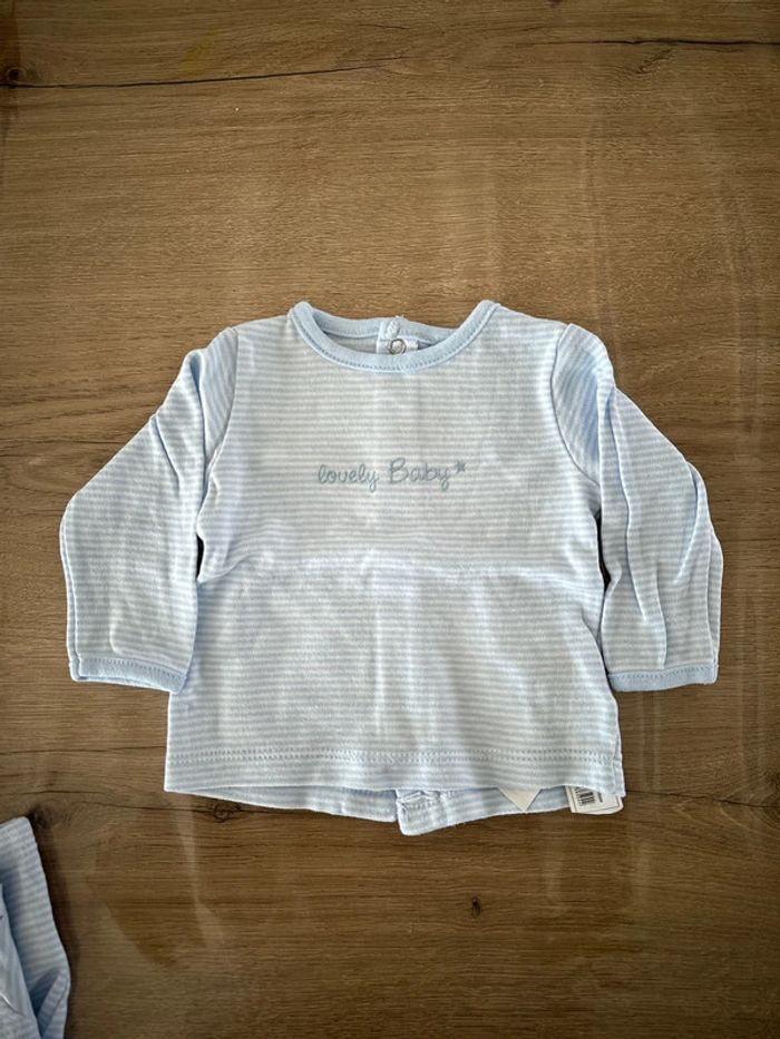 T-shirt bleu - photo numéro 2