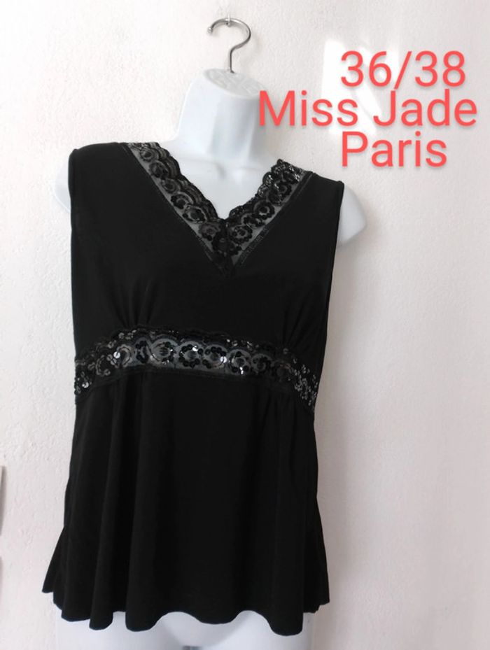 Haut fête à sequins femme.36/38.