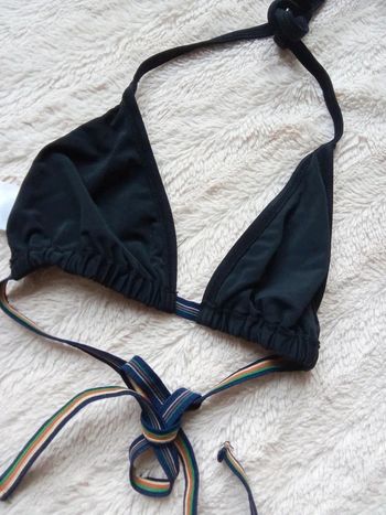 Haut de bikini noir - t.38