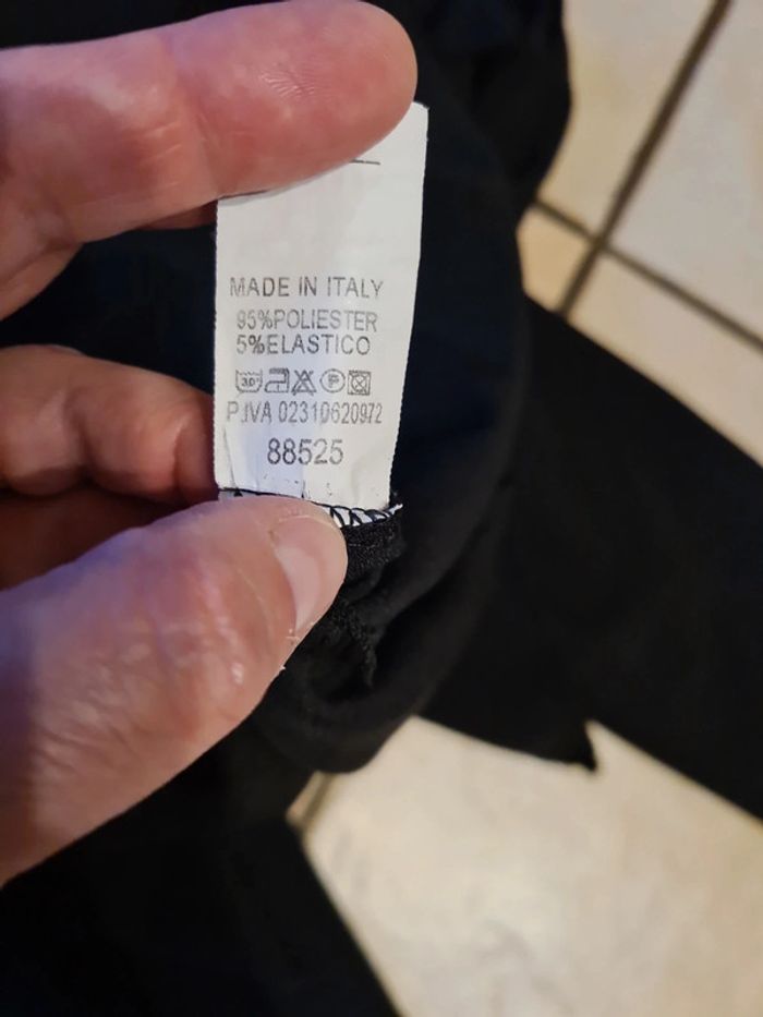 Veste longue à nouer noire longue italy - photo numéro 11