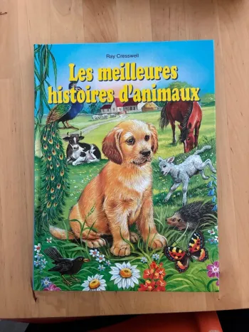 Livre les meilleurs histoires d’animaux en parfait état