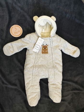 Combi pilote, combinaison, neuf, 3 mois, Orchestra 👣