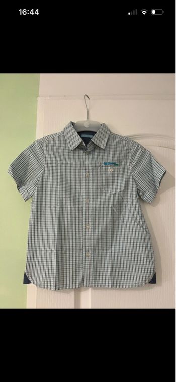 Chemise manches courtes enfant garçon