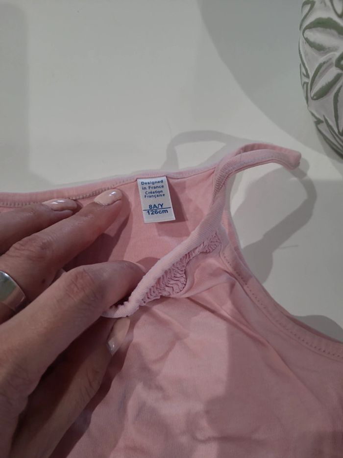 Débardeur rose, taille 8 ans - photo numéro 2