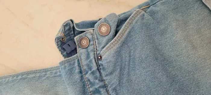 Salopette short en jean Kiabi - photo numéro 4