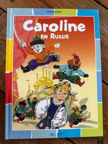 Livre histoire ouvrage rare édition couleurs Caroline en Russie