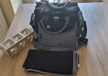 Sac à langer noir
