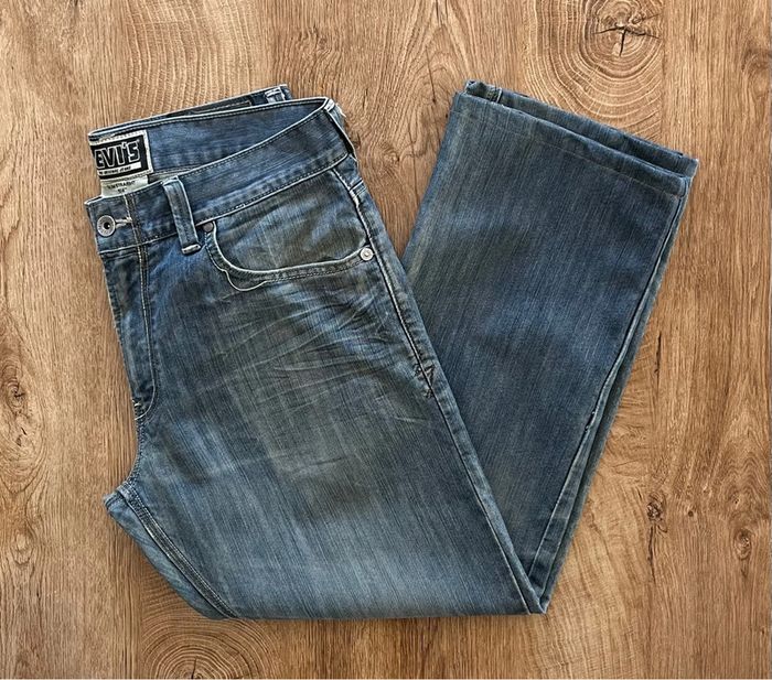Jean/pantalon bleu Levi's 514 pour homme, taille W 34 (44 taille française) - photo numéro 4