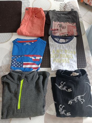 Lot vêtements garçon