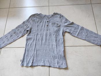 Tee shirt manche longue sergent major garçon 7 ans neuf