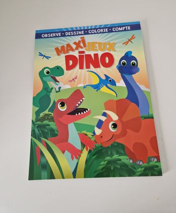Livre activités dinosaures