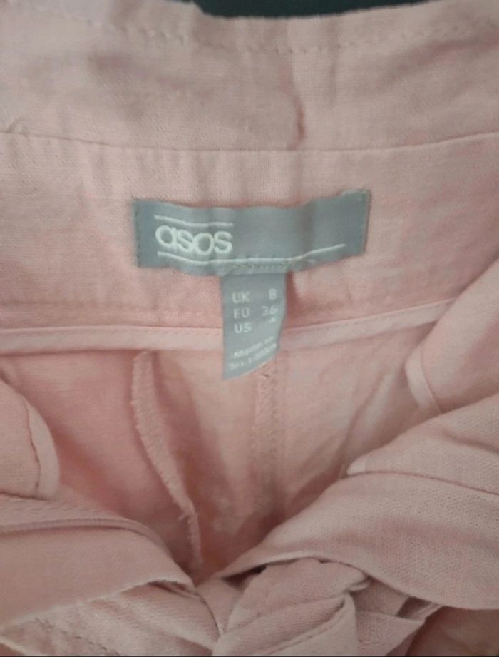 Pantalon d'été, Chino Asos , Lin taille 36 - photo numéro 4