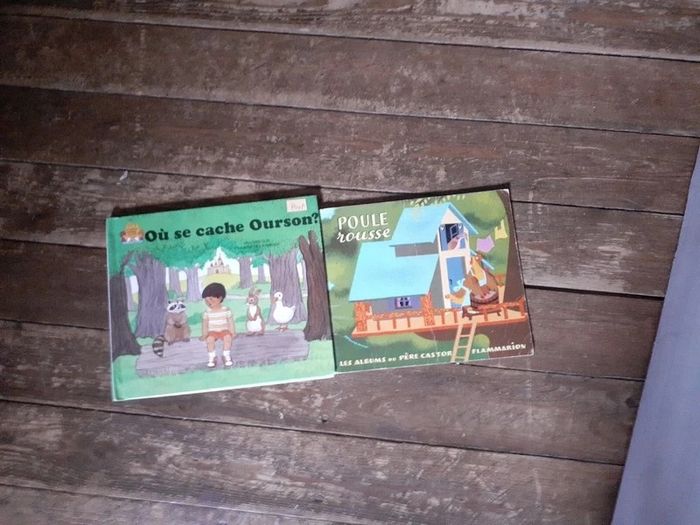 La petite poule rousse et où se cache ourson