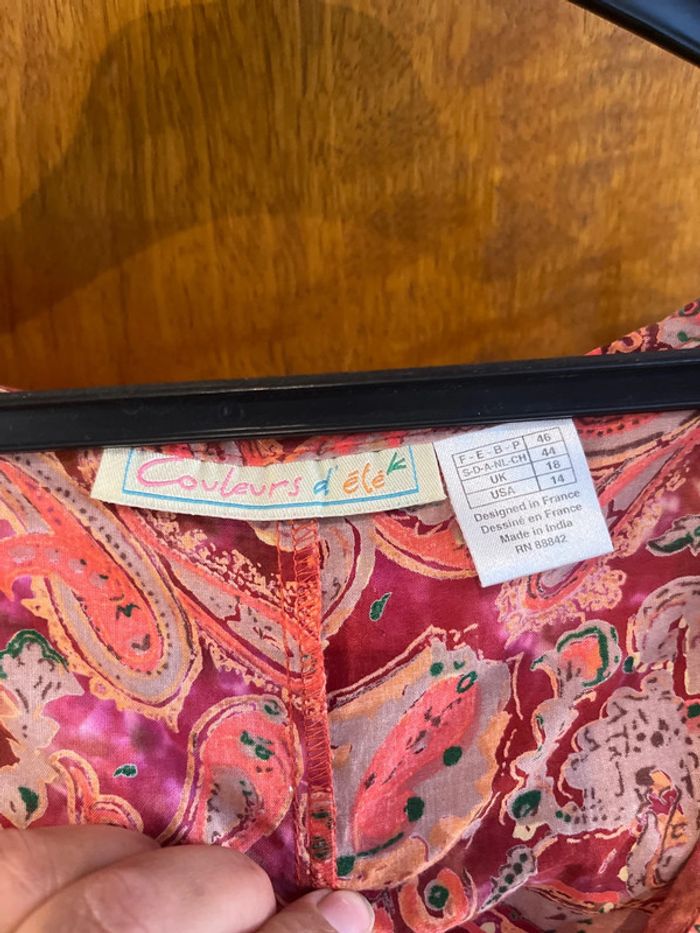 Robe été Couleurs d été taille 46 - photo numéro 4