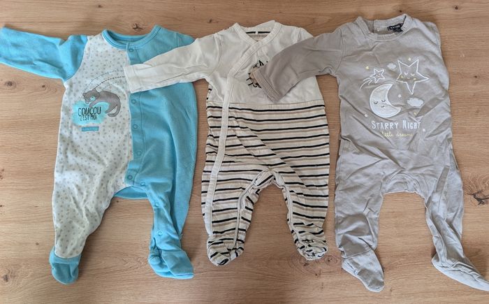 Lot Pyjama léger manches longues