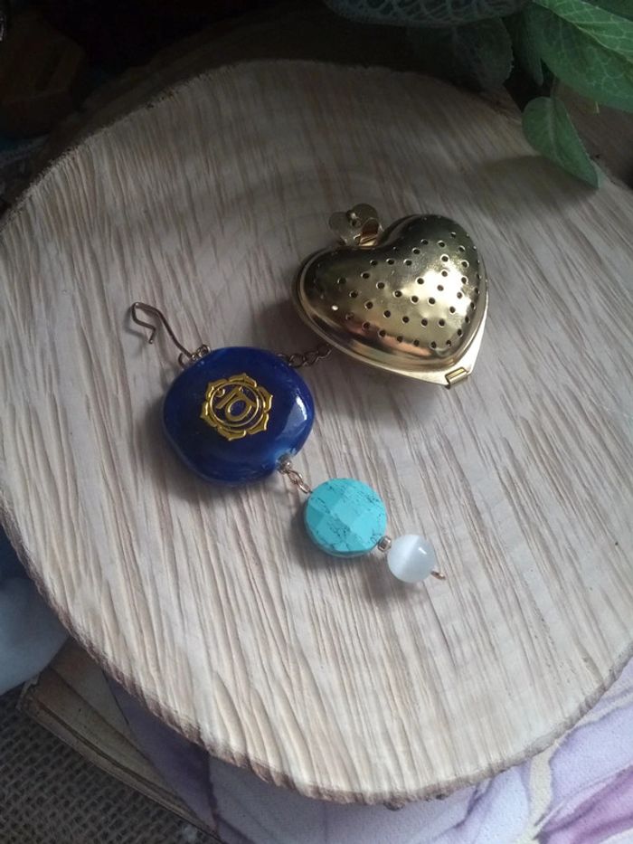 Perles et chaîne de Boule à thé - photo numéro 3