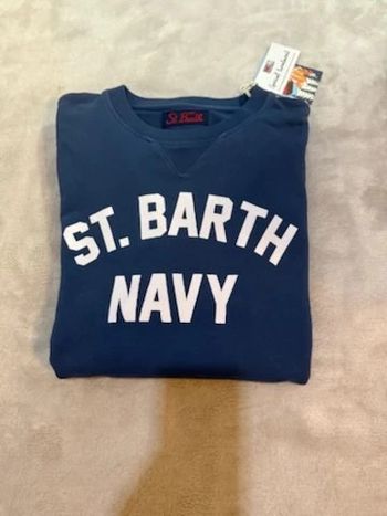 MC2 Saint Barth - Sweat à capuche, Bleu, taille XL
