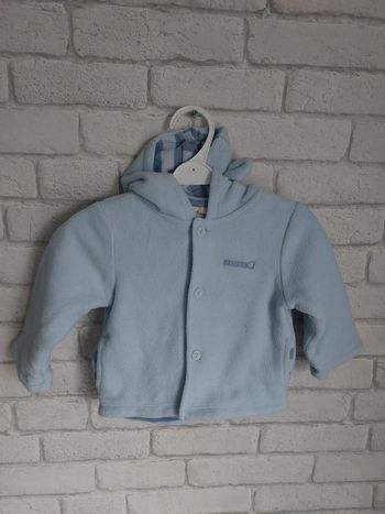 Veste gilet polaire Bout'chou taille 12 mois