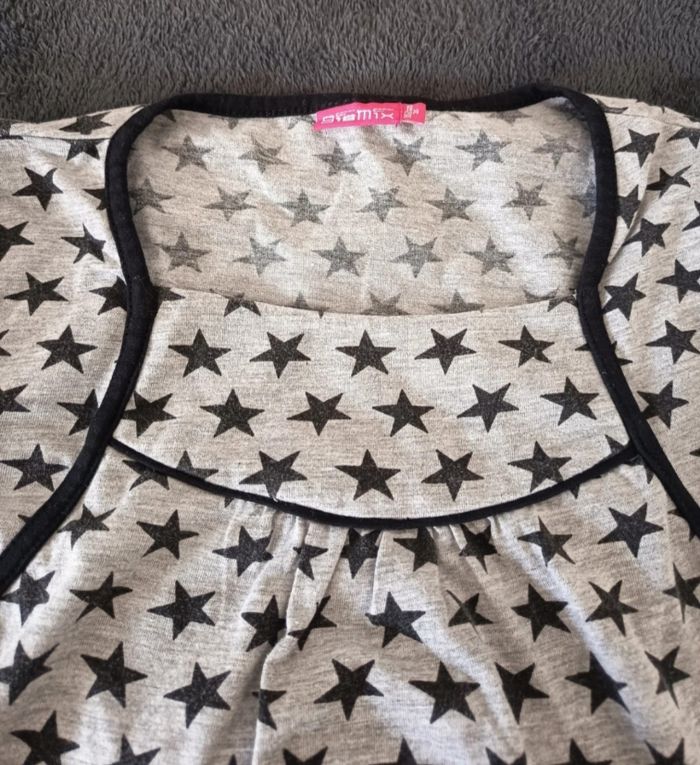 T Shirt Manches Longues à Étoiles ⭐ - Taille 36 / S1smix - photo numéro 2