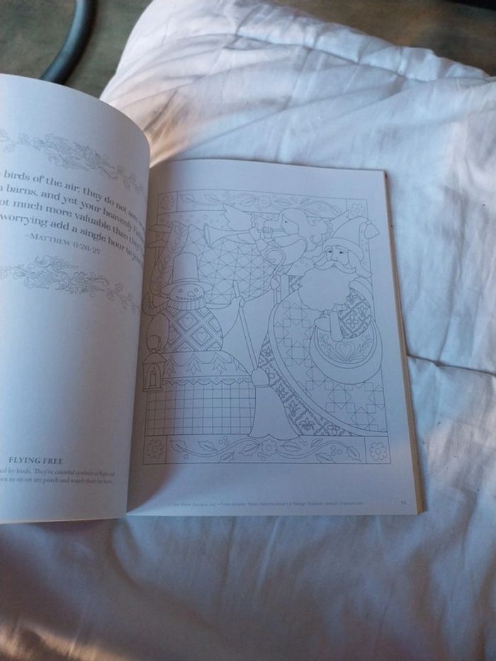 Livre à colorier Jim shore simple times - photo numéro 5