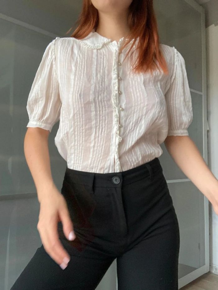 Chemisier 36/38 vintage - photo numéro 3