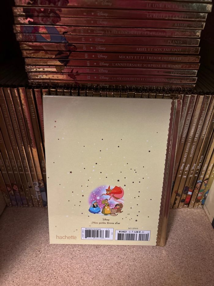 Livres Disney, mes petits livres d’or la Belle au bois dormant - photo numéro 2