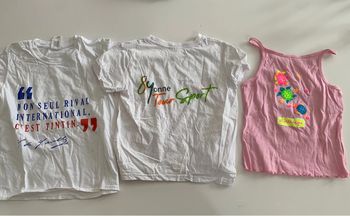 Lot t-shirt/debardeur 8ans
