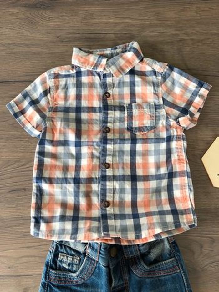 Ensemble chemise et pantalon 6 mois - photo numéro 2