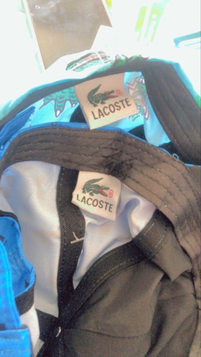 Casquette Lacoste homme neuf à l’unité - photo numéro 4