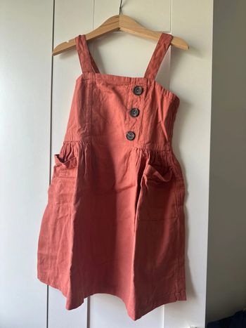 Robe bretelle rouille