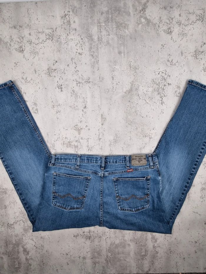 Jeans Straight Fit Wrangler bleu clair – Taille 40x30 Hommes (mesures en photos) - photo numéro 3