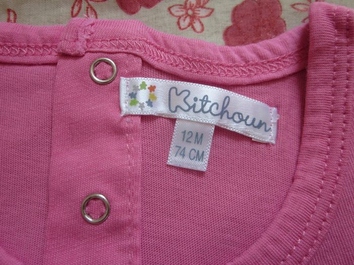 Débardeur rose 12 mois - photo numéro 3