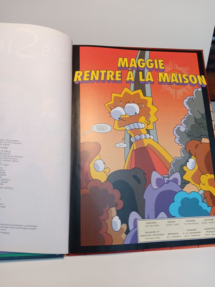 Livre Bande dessinée les Simpson Quelle bidonnade - photo numéro 4