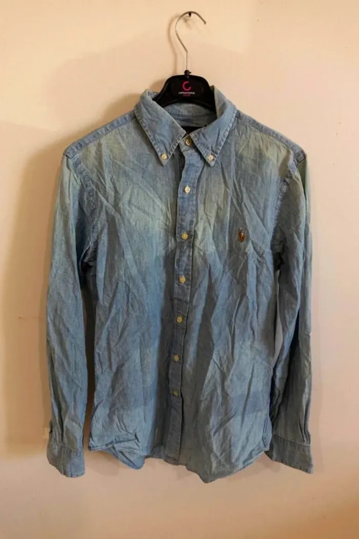 C46 chemise bleu Ralph Lauren S