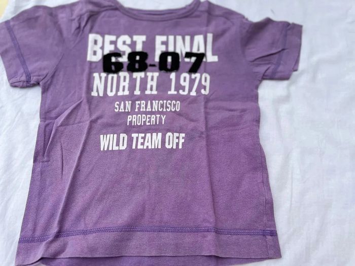 T shirt mauve u collection taille 5 ans - photo numéro 3