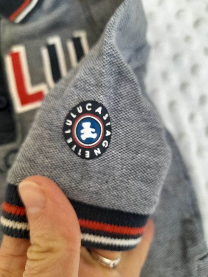 Polo manches longues lulu castagnette 12 mois - photo numéro 3