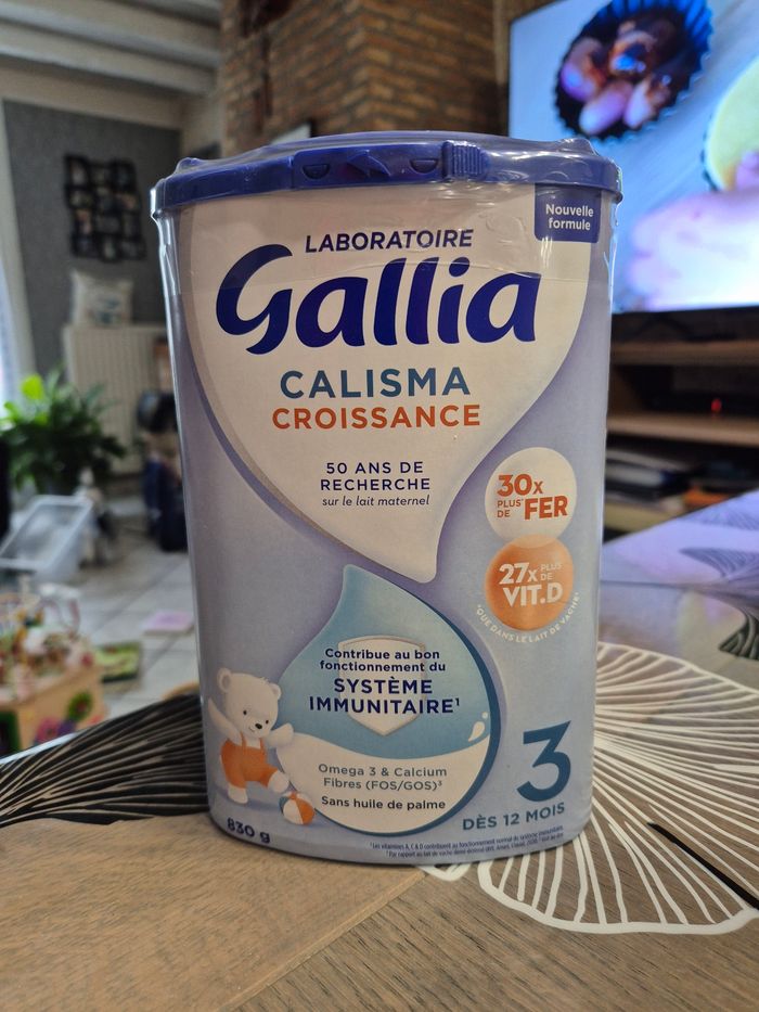 Lait sous scellé GALLIA CALISMA AGE 3