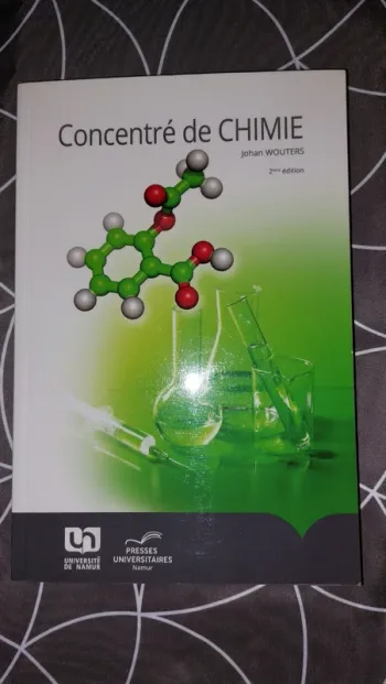 Livre Concentré de chimie