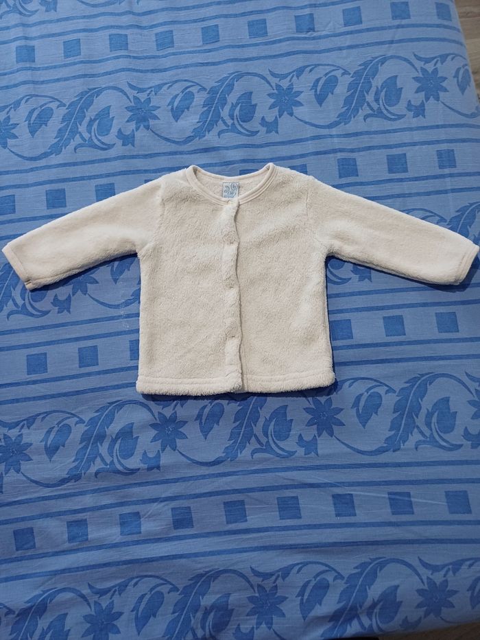 Gilet bébé polaire taille 6 mois