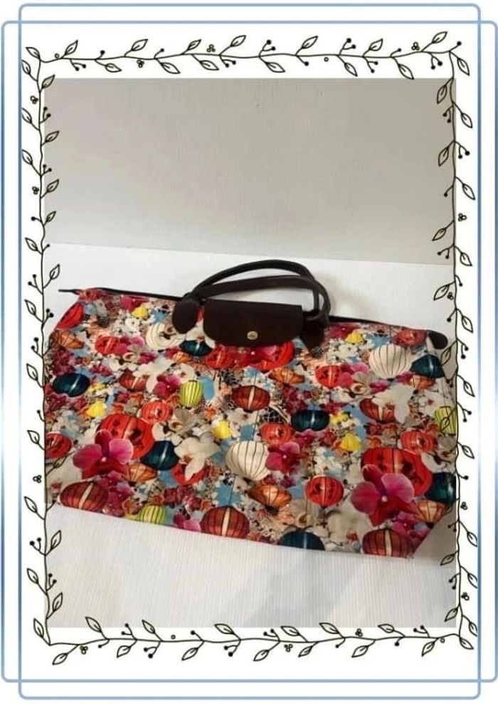 Sac à main multicolore Mary Katrantzou for longchamp