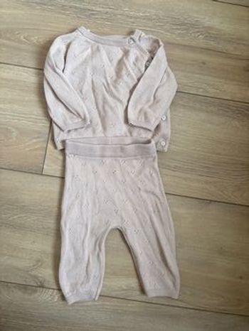 Ensemble maille ajouré 