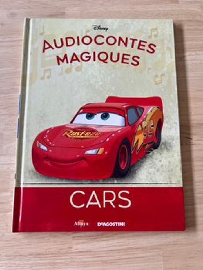 Livre Disney Audiocontes Magiques n°14 – Cars – Bon État (Sans Figurines)