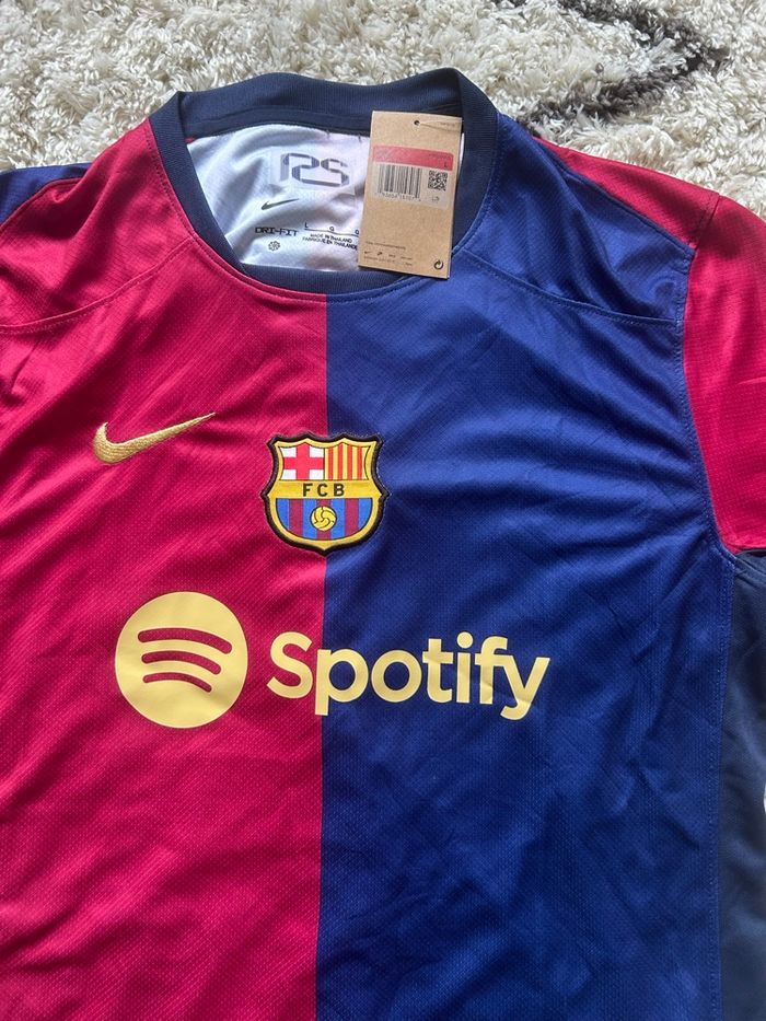 Barca maillot de foot taille L neuf avec étiquette - photo numéro 3