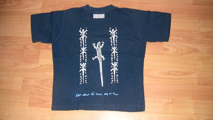T shirt Martinique marine 7-8 ans - photo numéro 2