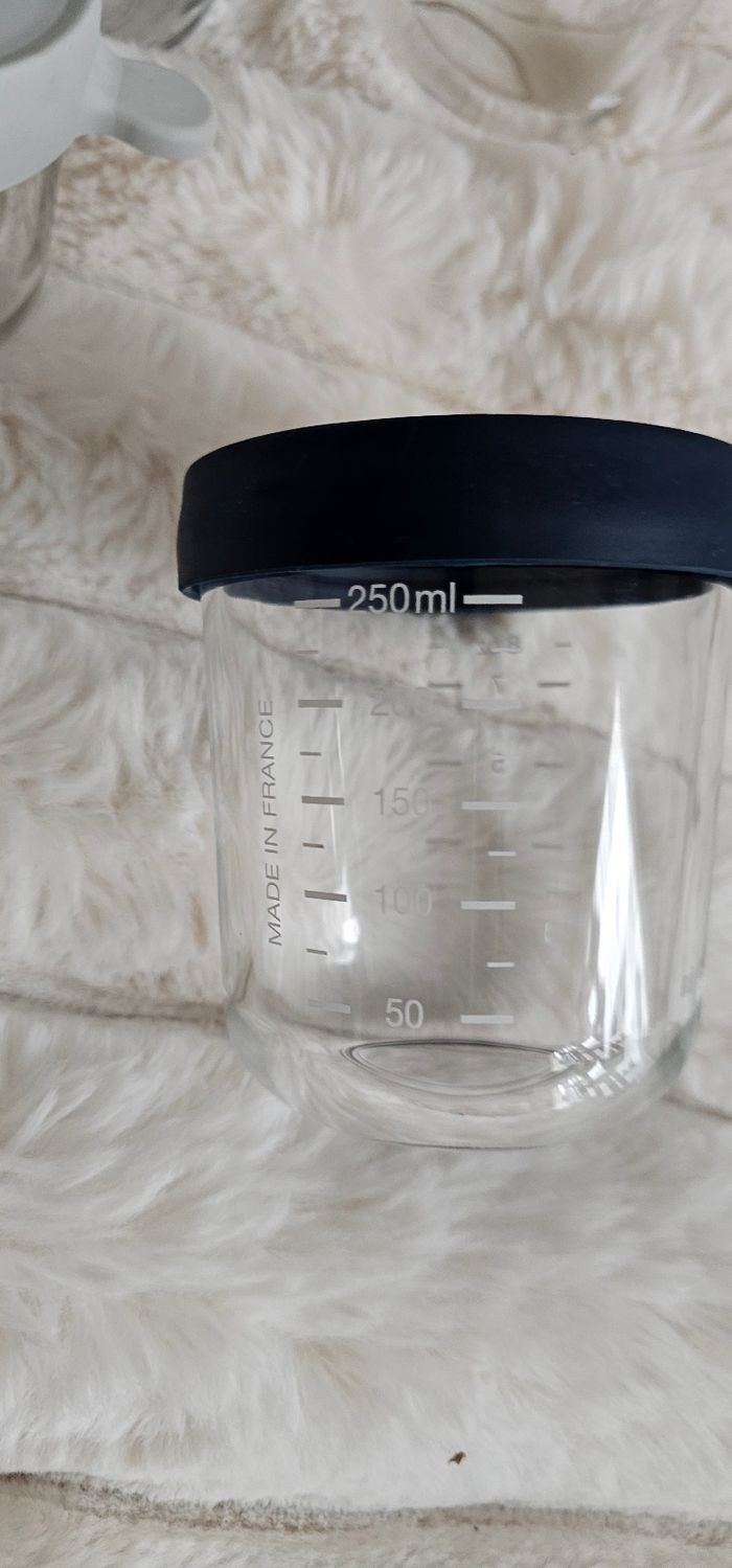 Lot de 8 pots en verres Béaba différents formats - photo numéro 6