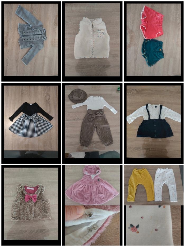Lot 18 mois fille (14 articles)