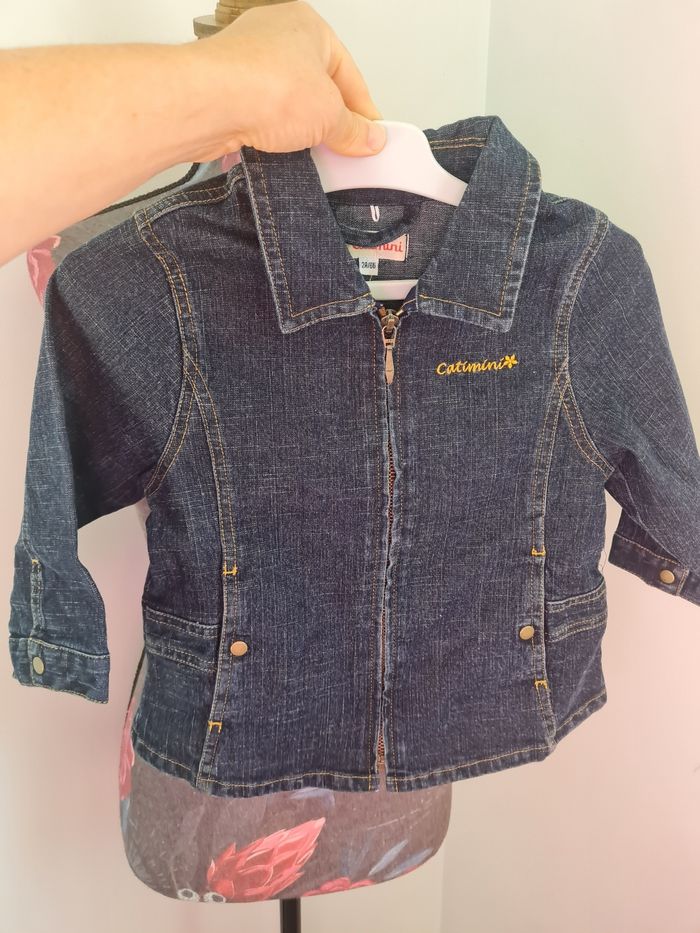 Veste en jean catimini - photo numéro 3
